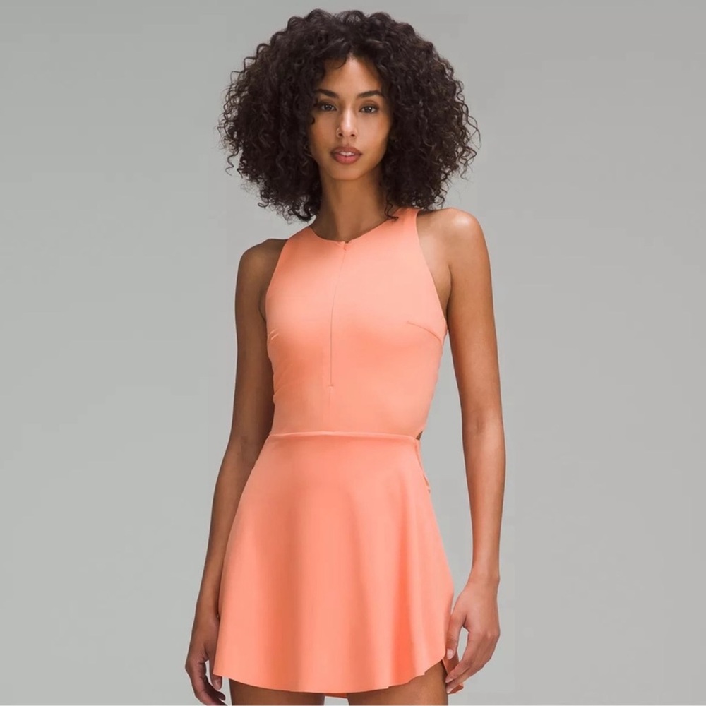 Lululemon Fast and Free Zip-Front Dress size 6- NWOT